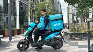 Angajam livratori Wolt Pitesti!Incepere imediata!