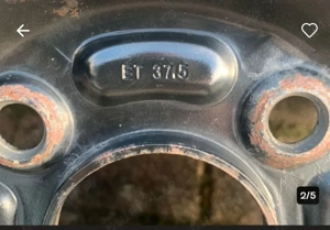 Se vând 4 anvelope de iarnă cu jante de tablă - imagine 3