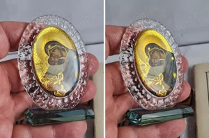 lot de 6 obiecte cu temă religioasă, vechi - imagine 5