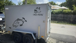 Remorcă dublă osie carosată   2021 - imagine 2