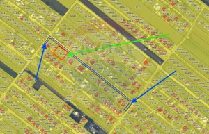 Teren 912mp de vanzare in Berceni / Strada Zanelor (2 loturi)