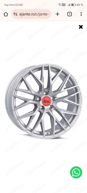 Jante MAM felgen RS4