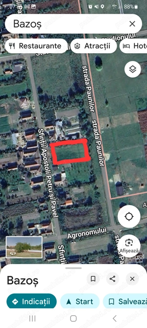 Vând teren intravilan în Bazos - imagine 4