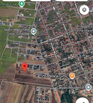 Proprietar. Teren pentru casă în Giroc Sat   825 mp (cu zonă verde inclusă)