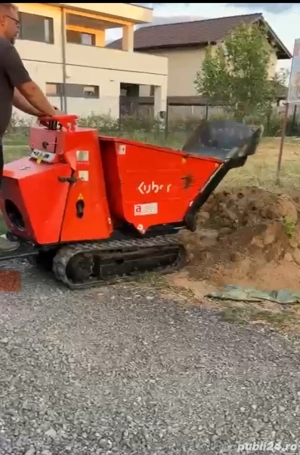 Vand minidumper Kubota kc70 - imagine 2