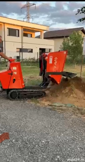 Vand minidumper Kubota kc70 - imagine 5