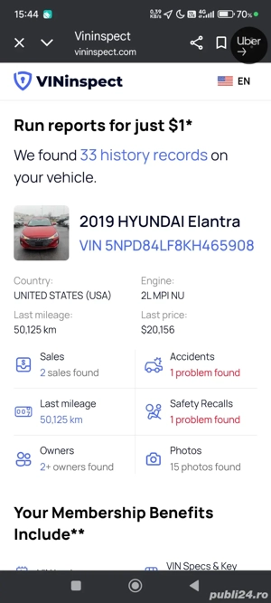 Hyundai Elantra 2019 2.0mpi 110kw - imagine 5