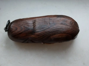 Obiect decorativ opinca din lemn - imagine 3