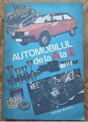 Vând carte ,,Automobilul de la A la Z"