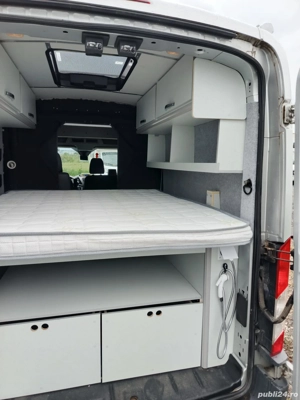 Vand camper conversie din utilitara Ford transit 155cp tractiune fata,fabricatie 2014  12.-19000euro - imagine 7