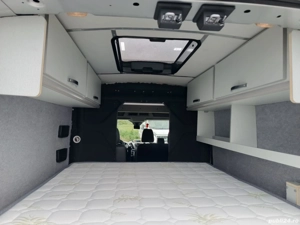 Vand camper conversie din utilitara Ford transit 155cp tractiune fata,fabricatie 2014  12.-19000euro - imagine 5