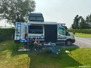 Vand camper conversie din utilitara Ford transit 155cp tractiune fata,fabricatie 2014  12.-21500euro