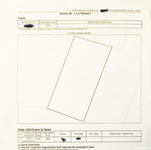 Teren intravilan Cartier Gilău Vest