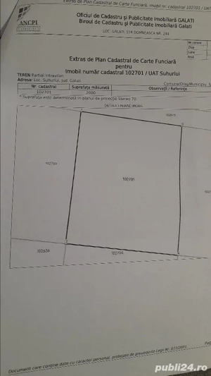 Vind 2 terenuri =Vatra de Casa= 2000 mp  intravilan si unTeren intravilan 2000mp intravilan  - imagine 9