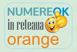 Numere Orange | Cartele Numar usor gold | Aur platina cartela special VIP | Usoare Frumoase Speciale