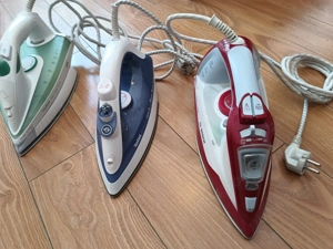 4 Fier calcat: Bosch,Tefal, Braun, Rowenta Delphino  4 calcator