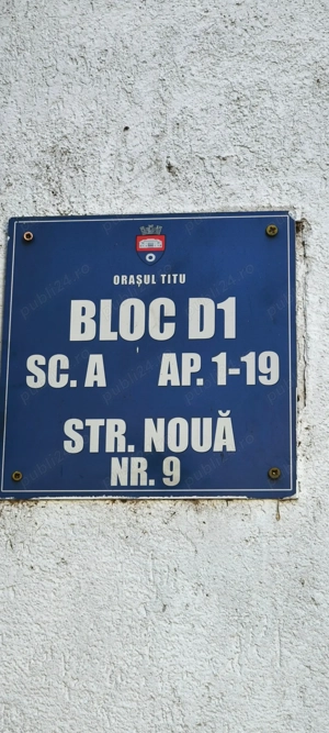 Apartament 2 camere Titu