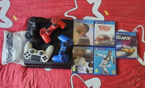 Ps4 1tb cu 4 controllere