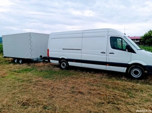 vw crafter+platforma auto cu prelata