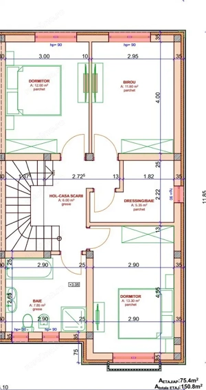Duplex modern 5 camere   120 mp utili  -  (lângă ESO) - construtie 2025 - imagine 15