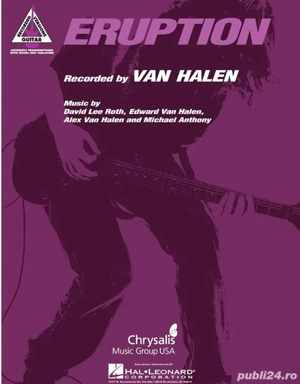 Hal Leonard Eddie Van Halen Eruption Guitar Tab