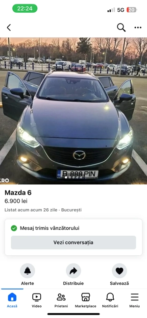 vand auto mazda 6 2014  - imagine 4