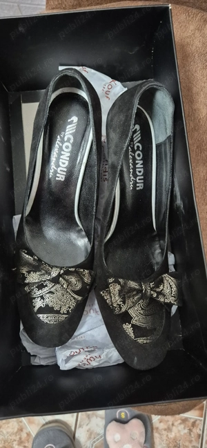 Pantofi Condur negrii