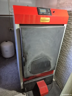 Cazan lemn si carbune ECOWOOD PLUS ECW 40  + - imagine 4