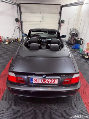 BMW E46 320cd Cabrio 2006   2.0d 150 cp  Piele   Navi - imagine 5