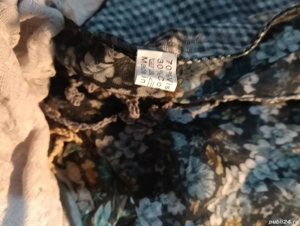 Patru eșarfe elegante,mix de materiale - imagine 2