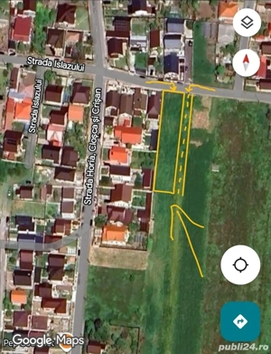 Proprietar ,teren intravilan 1000mp ,Str. Islazului ,Valu Lui Traian