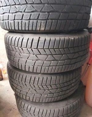 Jante și anvelope BMW 205/55 R16 în stare bună - imagine 3