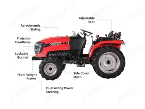  MICUL URIAȘ CARE ÎNVINGE ORICE TEREN! Tractor Fieldtrac 922   22 CP de forță neobosită! - imagine 7