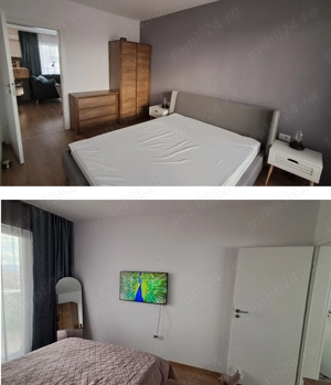 2 camere | Mobilier premium | 3 balcoane | Vedere pe trei laturi - imagine 4