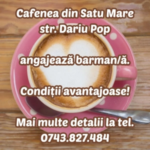Cafeneaua Renee s Cafe angajeaza barman ă