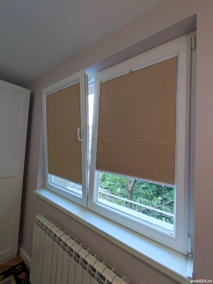 Jaluzele plisate cu măsurătoare și montaj 