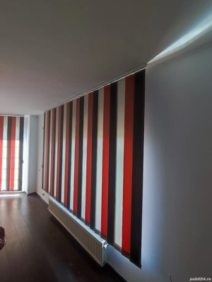 Jaluzele verticale pe comandă cu montaj 