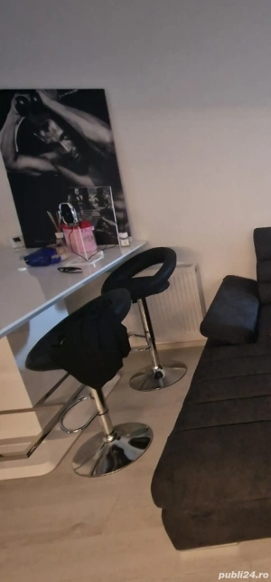 Masa KLUM (mobexpert) + 6 scaune inalte (bar) - imagine 4