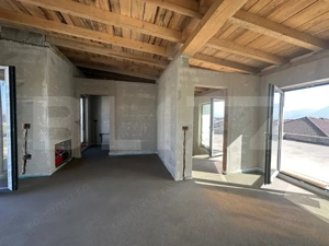 Casa tip duplex de lux P+2, priveliste superba spre munti, 10 camere - Ghimbav - imagine 6