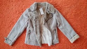 Vand geaca piele intoarsa imblanita PIMKIE - imagine 2