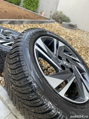 jante originale hyundai r16+anvelope iarna