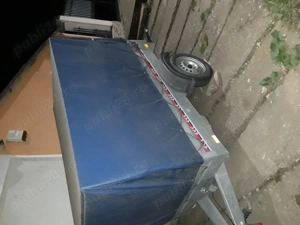 Vand remorca 750 kg  aproape noua - imagine 3