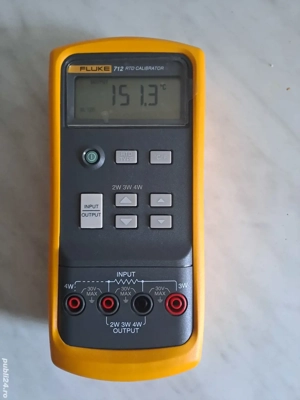 Calibrator de temperatură Fluke 