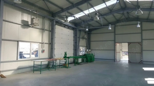 Hală industrială 590 m  + curte betonată   Acces TIR, post Trafo  - imagine 2