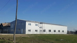 Hală industrială 590 m  + curte betonată   Acces TIR, post Trafo