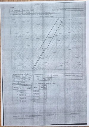 Teren vanzare sat Cretesti, com Vidra -posibilitate parcelare
