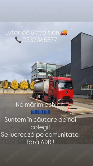 Angajam sofer camion