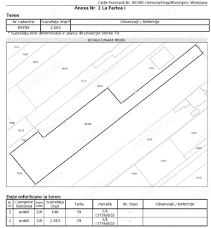Teren Intravilan Miroslava - imagine 2