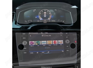 Volkswagen Taigo 2025+ Set (2 buc.) Folii de Protectie Ceasuri si Navigatie 8" inch - HD-Premium Fol