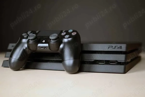 PlayStation 4 Pro 4K   PS4 Pro, HDD 1 TB, cu 13 de jocuri - MODAT